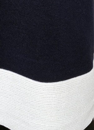 Anonymous Navy Embellished Jumper